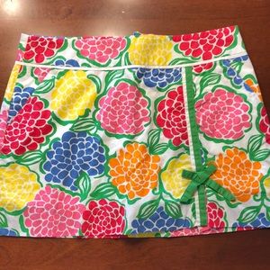 Lilly Pulitzer skort. Size 0. EUC.